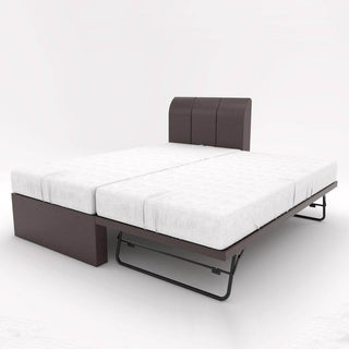 Princeton 3 in 1 Faux Leather Bed + Princebed New Generation Spring Mattress Singapore