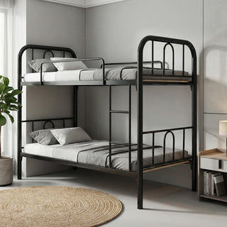 Quinley Black Metal Bunk Bed