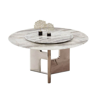 Ray Sintered Stone Round Dining Table Singapore