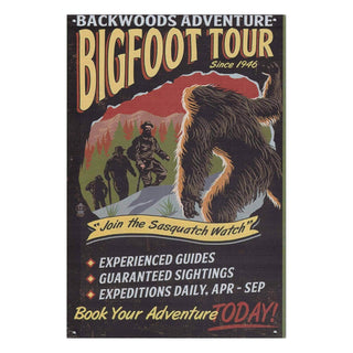 Retro Wall Art - Bigfoot Tour Singapore