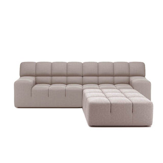 Roger 3 Seater Modular Fabric Sofa With Ottoman by Zest Livings Singapore