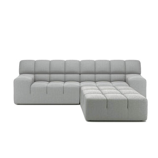 Roger 3 Seater Modular Fabric Sofa With Ottoman by Zest Livings Singapore