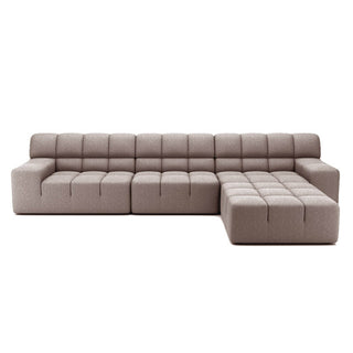 Roger 4 Seater Modular Fabric Sofa with Ottoman by Zest Livings Singapore