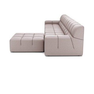 Roger 4 Seater Modular Fabric Sofa with Ottoman by Zest Livings Singapore