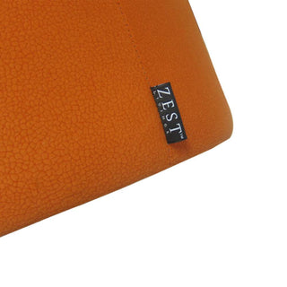 Rolly Faux Leather Ottoman by Zest Livings (Aqua Clean) Singapore