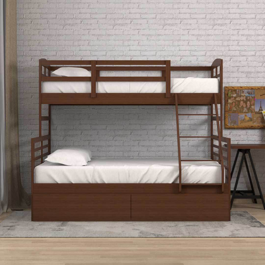 Ruth Wooden Double Decker Bed Frame Singapore