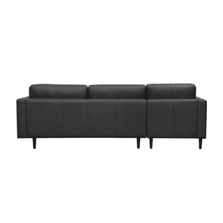 Sanders Premium Aniline Leather Sectional Sofa by Chattel Singapore