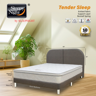 Sleepy Night Tender Sleep Mattress + Bed Frame