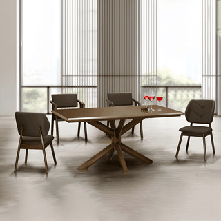 Sloane Wooden Dining Table (160cm) Singapore