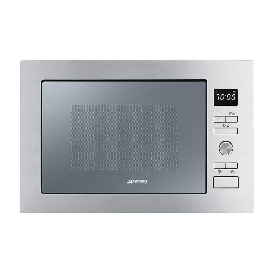 Smeg Built-in 25L Silver Microwave Oven FMI425S Singapore