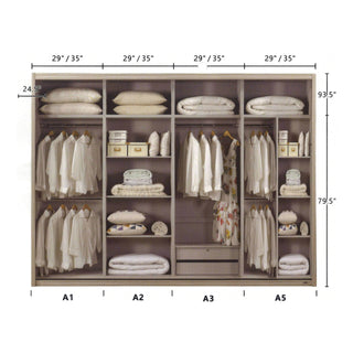 Stellar Modular Wardrobe W02 Singapore