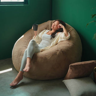 The Arcadian – Cruelty-Free Fur Bean Bag by SoftRock Living Singapore