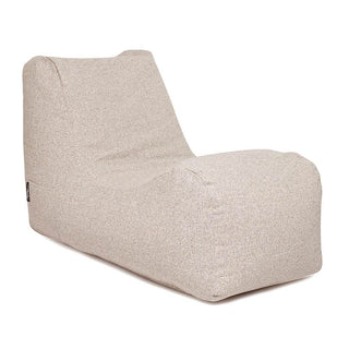 The Bohemian – Linen-Style Upholstery Bean Bag Recliner by SoftRock Living Singapore