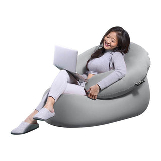 the fwooa – ultra versatile spandex bean bag with armrest by doob Singapore