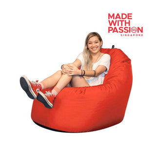 the oomph – water-repellent bean bag chair by doob Singapore