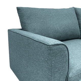 Toby Fabric Sofa With Ottoman by Zest Livings (Eco Clean | Water Repellent) Singapore