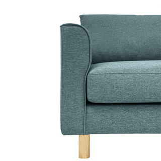 Toby Fabric Sofa With Ottoman by Zest Livings (Eco Clean | Water Repellent) Singapore