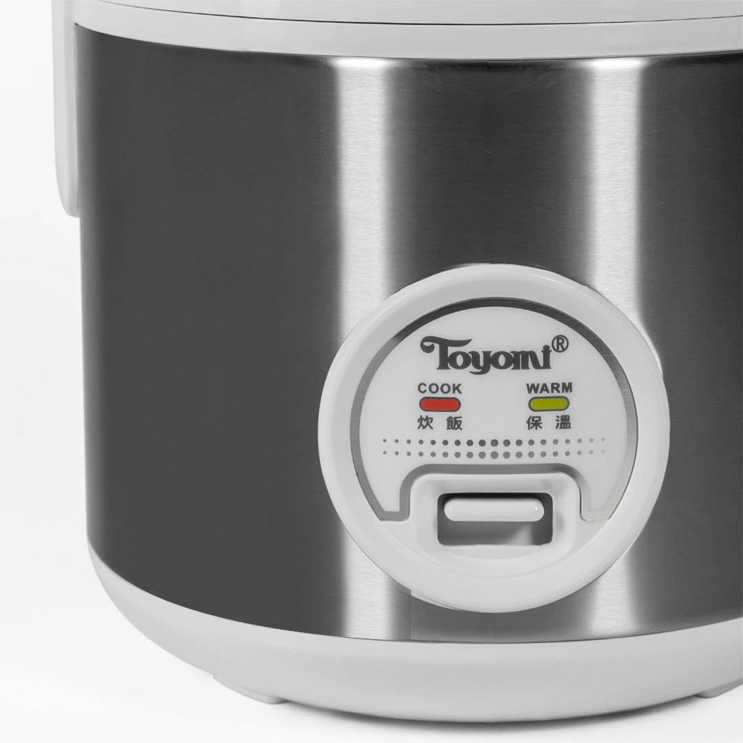 Toyomi 0.8L Electric Rice Cooker & Warmer with Stainless Steel Inner Pot RC 801SS Singapore