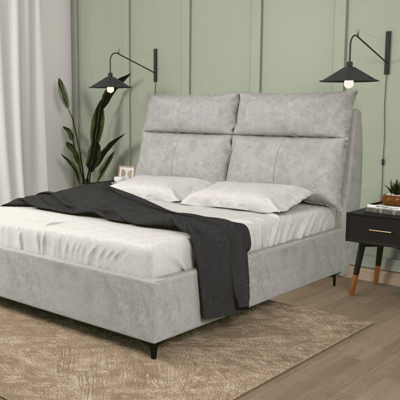 Vittoria Leathaire Bed Frame by Chattel Singapore