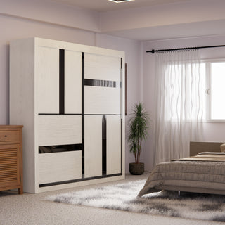 Gilene Sliding Door Wardrobe (4ft & 5ft)