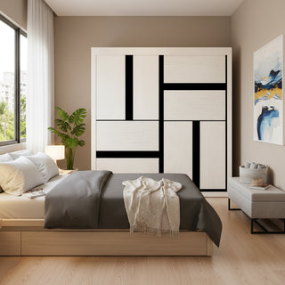 Gilene Sliding Door Wardrobe (4ft & 5ft)