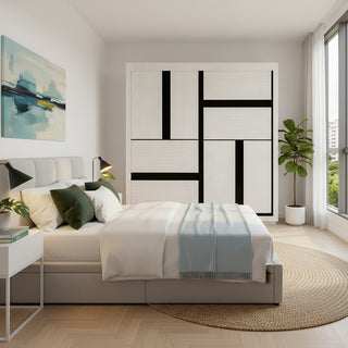 Gilene Sliding Door Wardrobe (4ft & 5ft)