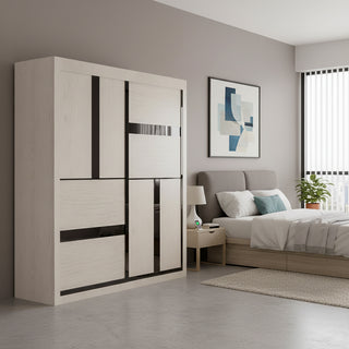 Gilene Sliding Door Wardrobe (4ft & 5ft)