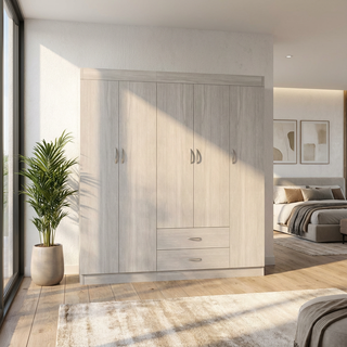 Quinton 5 Door Open Wardrobe