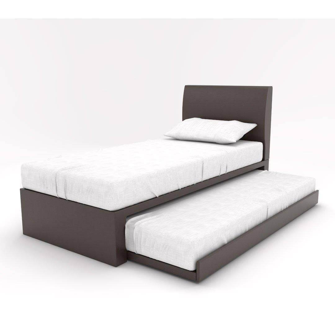 Zander 3 in 1 Faux Leather Pull Out Bed + Somnuz™ 6 inch Foam Mattress Bed Set Singapore