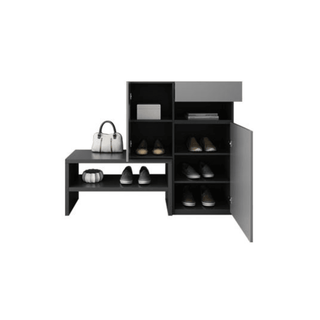 Zion Shoe Cabinet with Seat Singapore